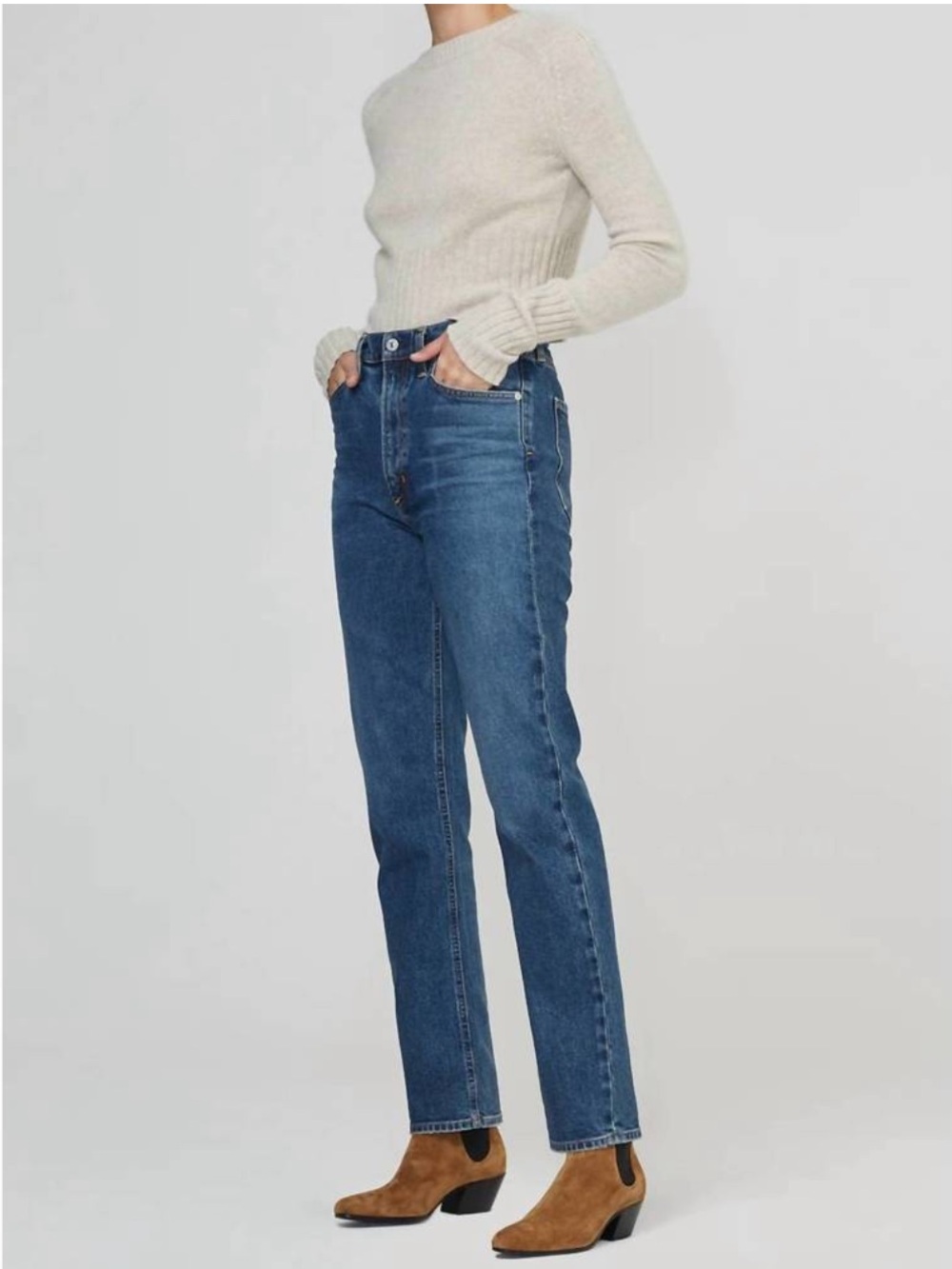 Citizens of Humanity Daphne High Rise Stovepipe Jeans in Winsome Size 31 - Picture 4 of 14
